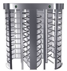 Indoor One-way Direction Full Height Turnstile with Stainless Steel Tube for Bus Station
