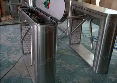 304 πύλη περιστροφικών πυλών πρόσβασης ασφάλειας πυλών περιστροφικών πυλών τρίποδων ανοξείδωτου