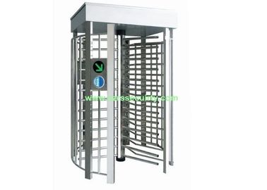Διπλή αδιάβροχη πλήρης για τους πεζούς RFID ύψους περιστροφικών πυλών πύλη Passge εμποδίων ενιαία