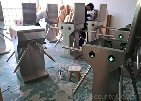 Εμπόδιο ελέγχου ασφαλείας περιστροφικών πυλών RFID ύψους μέσης περιστροφικών πυλών Entra