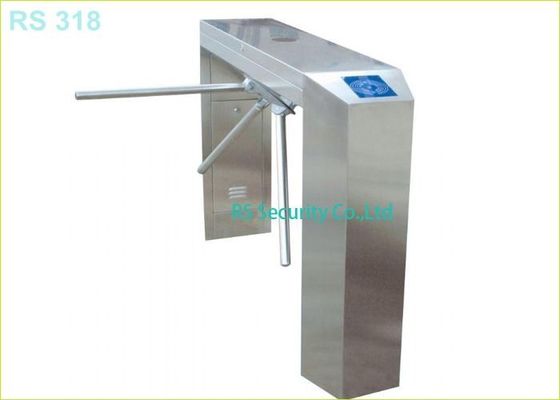 Περιστροφική πύλη τρίποδων καρτών Rfid περιστροφικών πυλών ύψους μέσης ανοξείδωτου