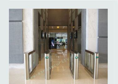 Πύλη ταλάντευσης υπεραγορών αναγνωστών καρτών ολοκληρωμένου κυκλώματος, πλήρες σύστημα περιστροφικών πυλών βραχιόνων γυαλιού ύψους