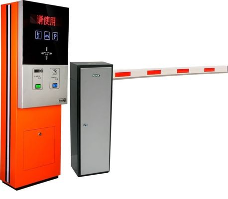 220VAC αυτόματη πύλη εμποδίων βραχιόνων με το κουμπί και τον τηλεχειρισμό