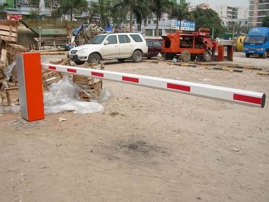 220VAC αυτόματη πύλη εμποδίων βραχιόνων με το κουμπί και τον τηλεχειρισμό
